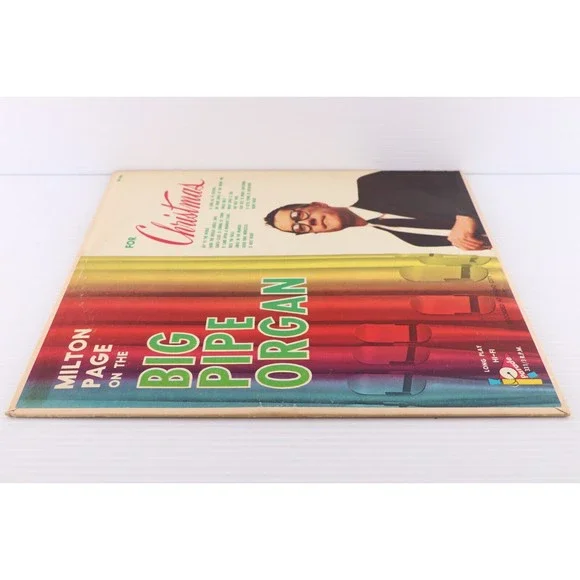 Milton Page – Big Pipe Organ for Christmas - 12" Vinyl LP Record Parade SP-406 - Picture 3 of 16